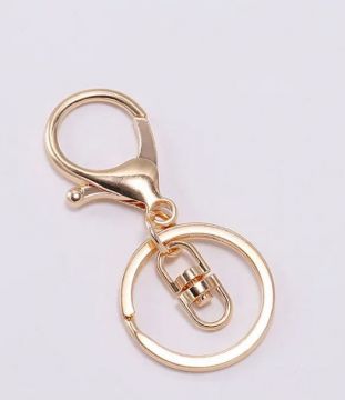 Key Ring, Gold